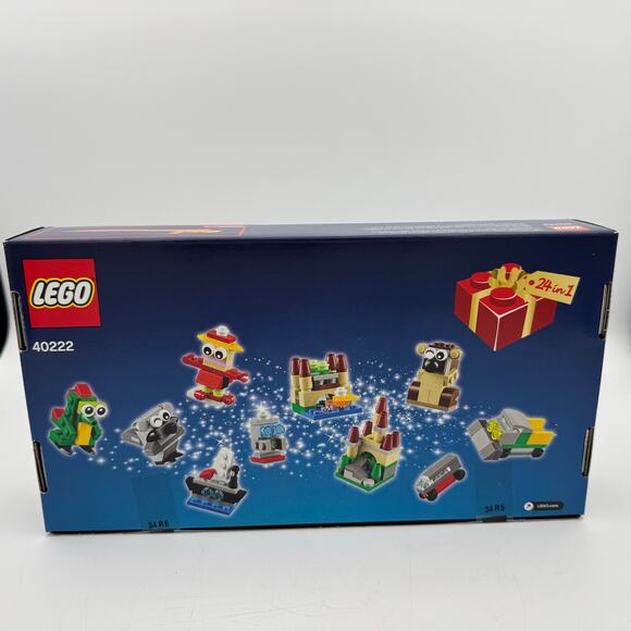 LEGO 40222 24-in-1 Holiday Set Christmas Countdown 250pcs New Sealed - Picture 2 of 8
